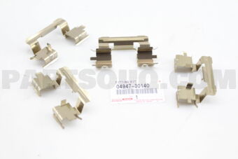 0494730140 FITTING KIT, DISC BRAKE, FRONT