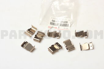 0494735020 FITTING KIT, DISC BRAKE, FRONT