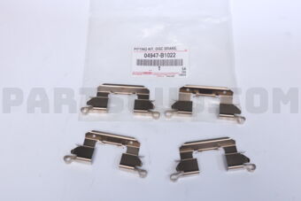 04947B1022 Toyota FITTING KIT, DISC BR
