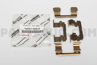 04947BZ070 FITTING KIT  DISC BR