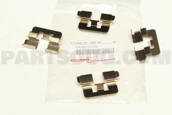 0494802030 FITTING KIT, DISC BRAKE, REAR