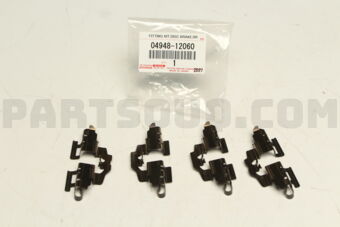 0494812060 FITTING KIT, DISC BRAKE, REAR