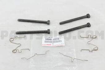0494830210 FITTING KIT, DISC BRAKE, REAR