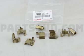 0494830230 FITTING KIT, DISC BRAKE, REAR
