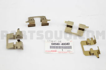 0494848040 FITTING KIT, DISC BRAKE, REAR