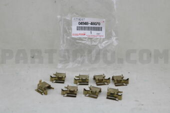 0494848070 FITTING KIT, DISC BRAKE, REAR