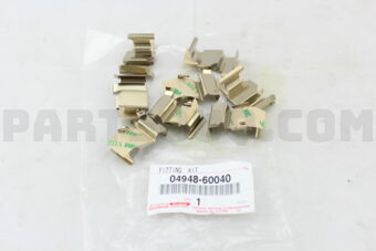0494860040 FITTING KIT, DISC BRAKE, REAR