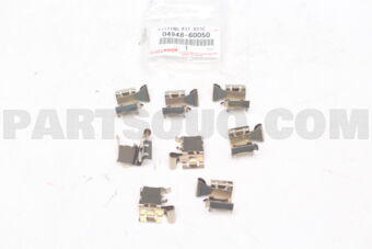 0494860050 Toyota FITTING KIT, DISC