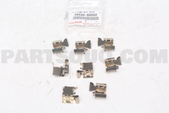 0494860050 Toyota FITTING KIT, DISC