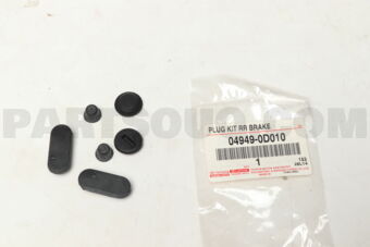 049490D010 PLUG KIT, REAR BRAKE