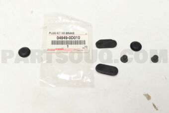 049490D010 PLUG KIT, REAR BRAKE