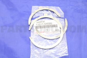 1101154020 Toyota WASHER SET, CRANKSHAFT THRUST