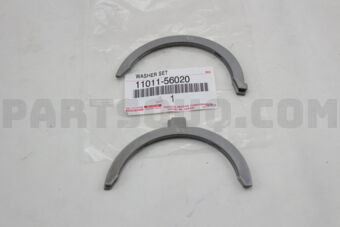 1101156020 Toyota WASHER SET, CRANKSHAFT THRUST