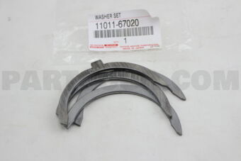 1101167020 Toyota WASHER SET, CRANKSHAFT THRUST
