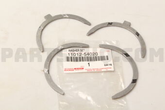 1101254020 Toyota WASHER SET, CRANKSHAFT THRUST