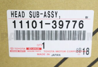 1110139776 HEAD SUB-ASSY, CYLINDER