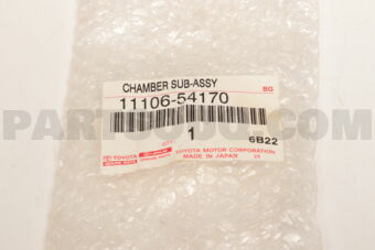 1110654170 CHAMBER SUB-ASSY, COMBUSTION