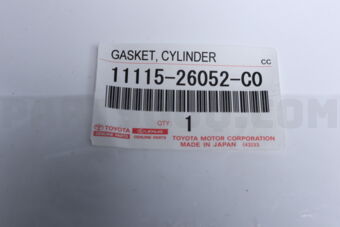 1111526052C0 Toyota GASKET, CYLINDER HEAD