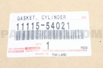 1111554021 GASKET, CYLINDER HEAD