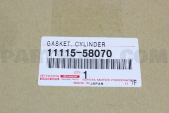 1111558070 GASKET, CYLINDER HEAD