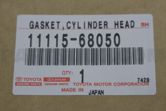 1111568050 GASKET,CYLINDER HEAD