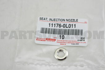 111760L011 SEAT, INJECTION NOZZLE