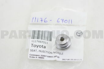 1117667011 SEAT, INJECTION NOZZLE