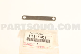 1118162031 Toyota PLATE, CYLINDER HEAD, REAR