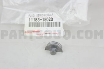 1118315020 Toyota PLUG, SEMICIRCULAR