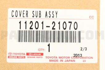 1120121070 COVER SUB-ASSY, CYLINDER HEAD