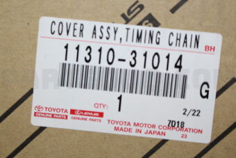 1131031014 COVER ASSY  TIMING