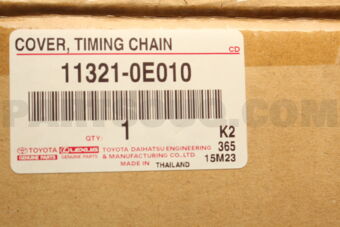 113210E010 COVER  TIMING CHAIN