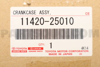 1142025010 Toyota CRANKCASE ASSY