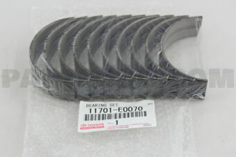 11701E0070 BEARING SET, CRANKSHAFT