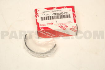 117113602003 Toyota BEARING, CRANKSHAFT
