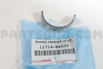 11714BZ030 BEARING, CRANKSHAFT