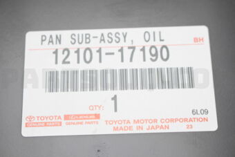 1210117190 PAN SUB-ASSY, OIL
