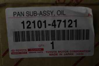 1210147121 PAN SUB-ASSY, OIL