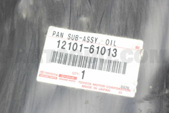 1210161013 PAN SUB-ASSY, OIL