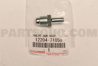1220431050 Toyota VALVE SUB-ASSY, VENTILATION