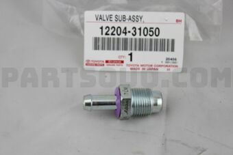 1220431050 Toyota VALVE SUB-ASSY, VENTILATION