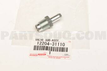 1220431110 VALVE SUB-ASSY, VENTILATION