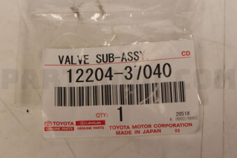 1220437040 VALVE SUB-ASSY, VENTILATION