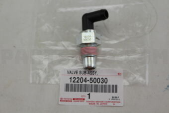 1220450030 VALVE SUB-ASSY, VENTILATION