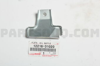 1221631020 PLATE, OIL BAFFLE