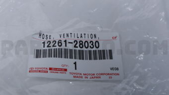 1226128030 Toyota HOSE, VENTILATION
