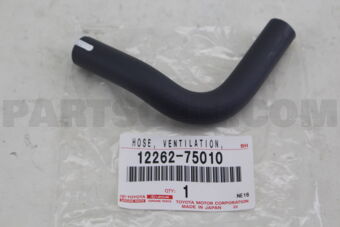 1226275010 Toyota HOSE, VENTILATION, NO.2