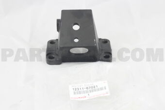1231167021 BRACKET, ENGINE MOUNTING, FRONT NO