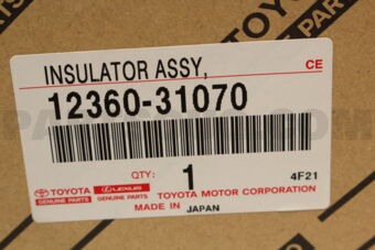 1236031070 INSULATOR ASSY, ENGINE MOUNTING, FRONT