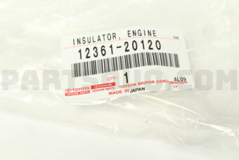 1236120120 INSULATOR, ENGINE MOUNTING, FRONT(